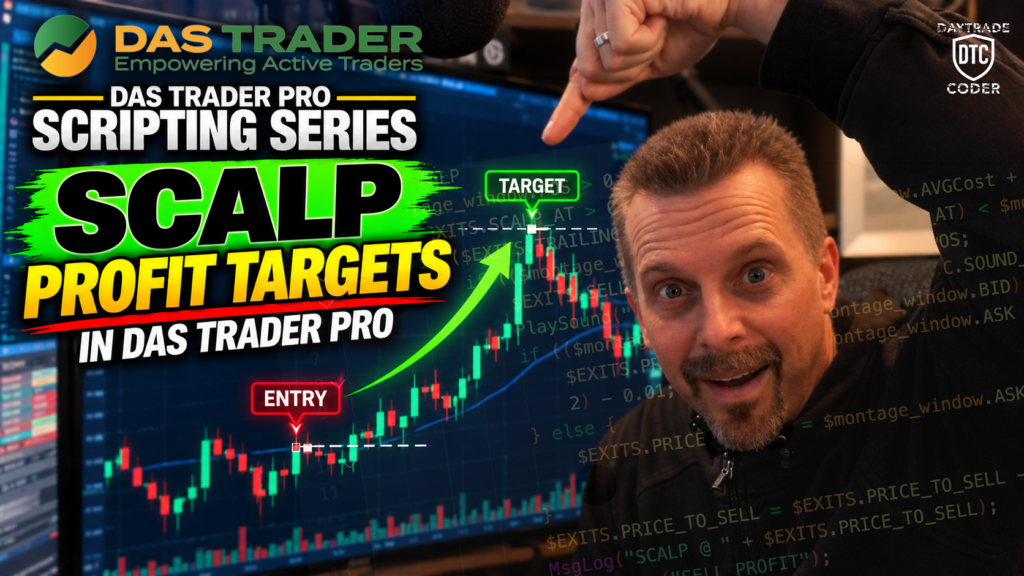 Automatically Scalp Profit Targets in DAS Trader Pro